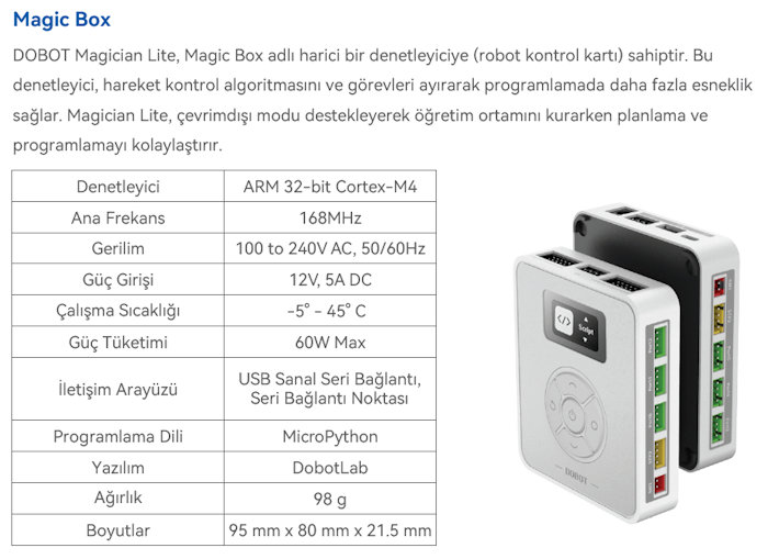 Dobot Magician Lite