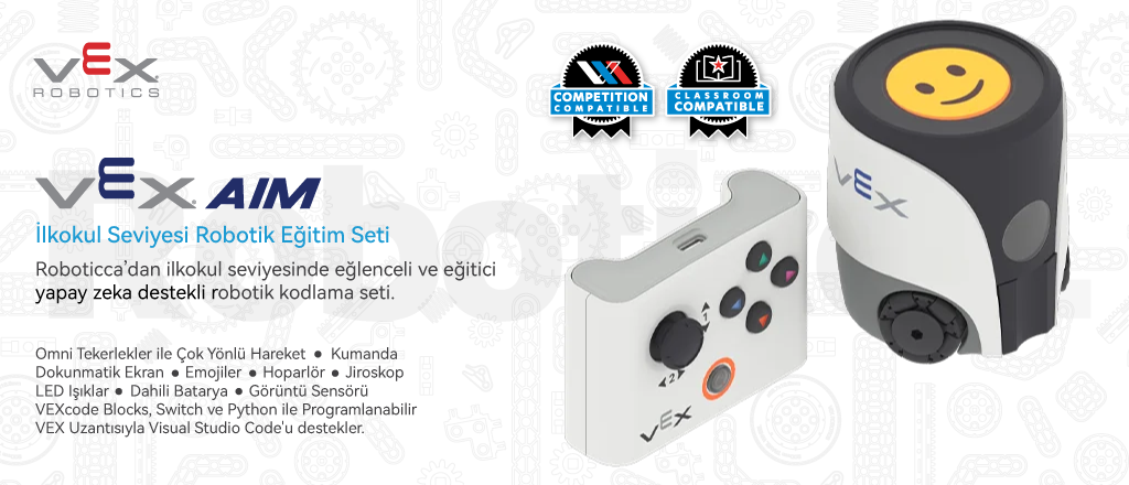 VEX AIM Yapay Zekalı Robotik Kodlama Seti VEX AIM Yapay Zekalı Robotik Kodlama Seti