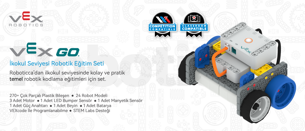 VEX GO Robotik Kodlama Eğitim Seti VEX GO Robotik Kodlama Eğitim Seti