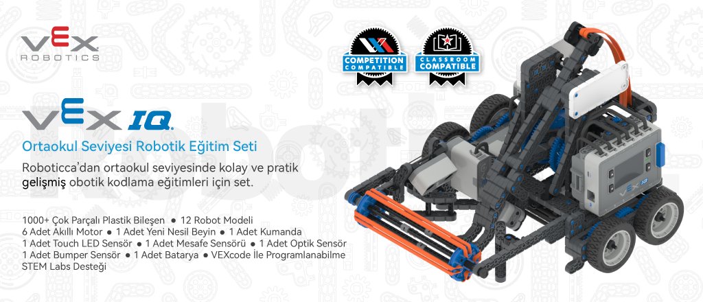 VEX IQ Robotik Kodlama Eğitim Seti VEX IQ Robotik Kodlama Eğitim Seti